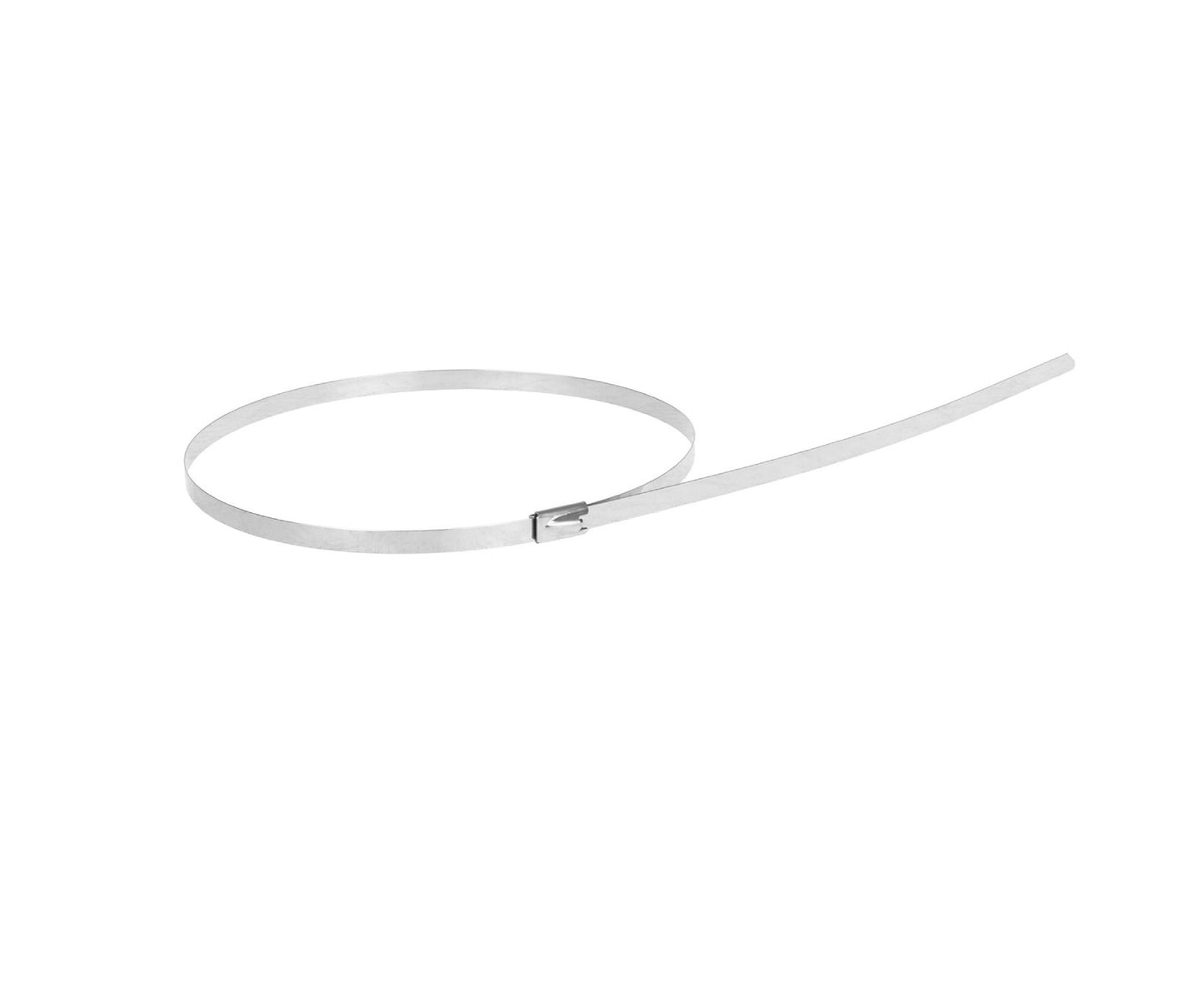 Set cleme din inox, 4,6x200mm, 100 bucati, Geko G17251