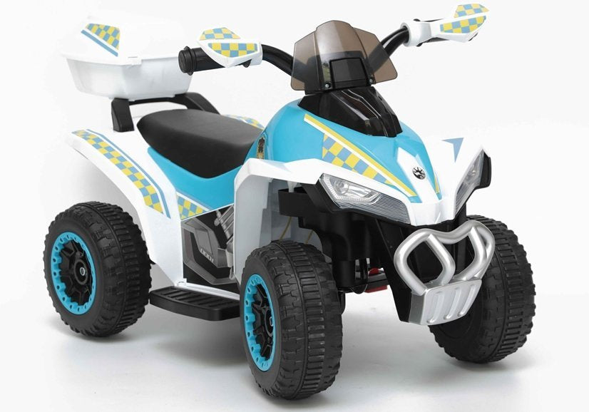 Quad electric de politie GTS1188-A, alb, Lean 6457