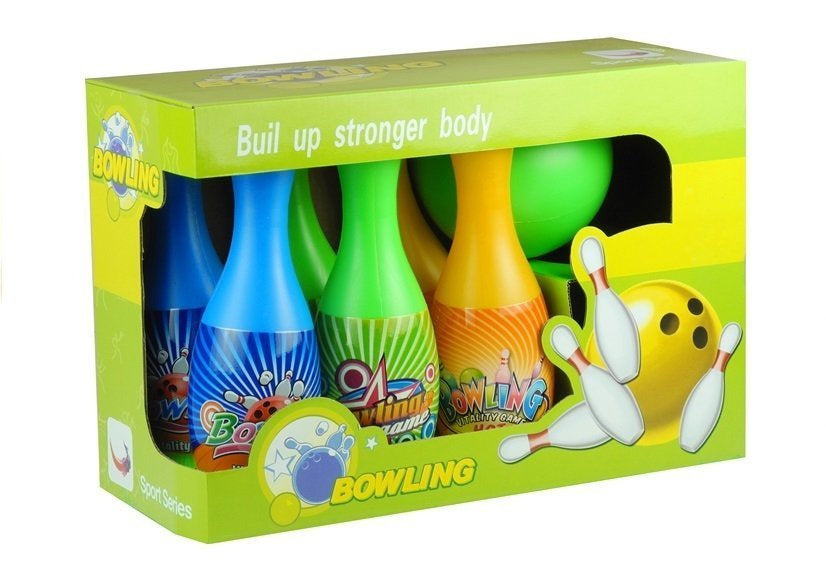 Set de bowling pentru copii cu 6 popice, Lean 3426