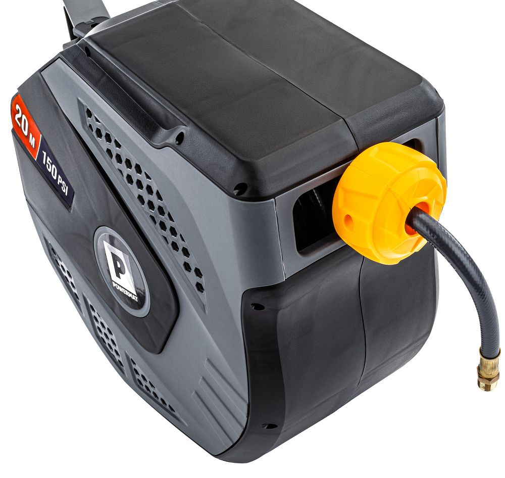 Furtun pneumatic pe tambur PM-ABNW-20MN, 20 m, Powermat PM1407