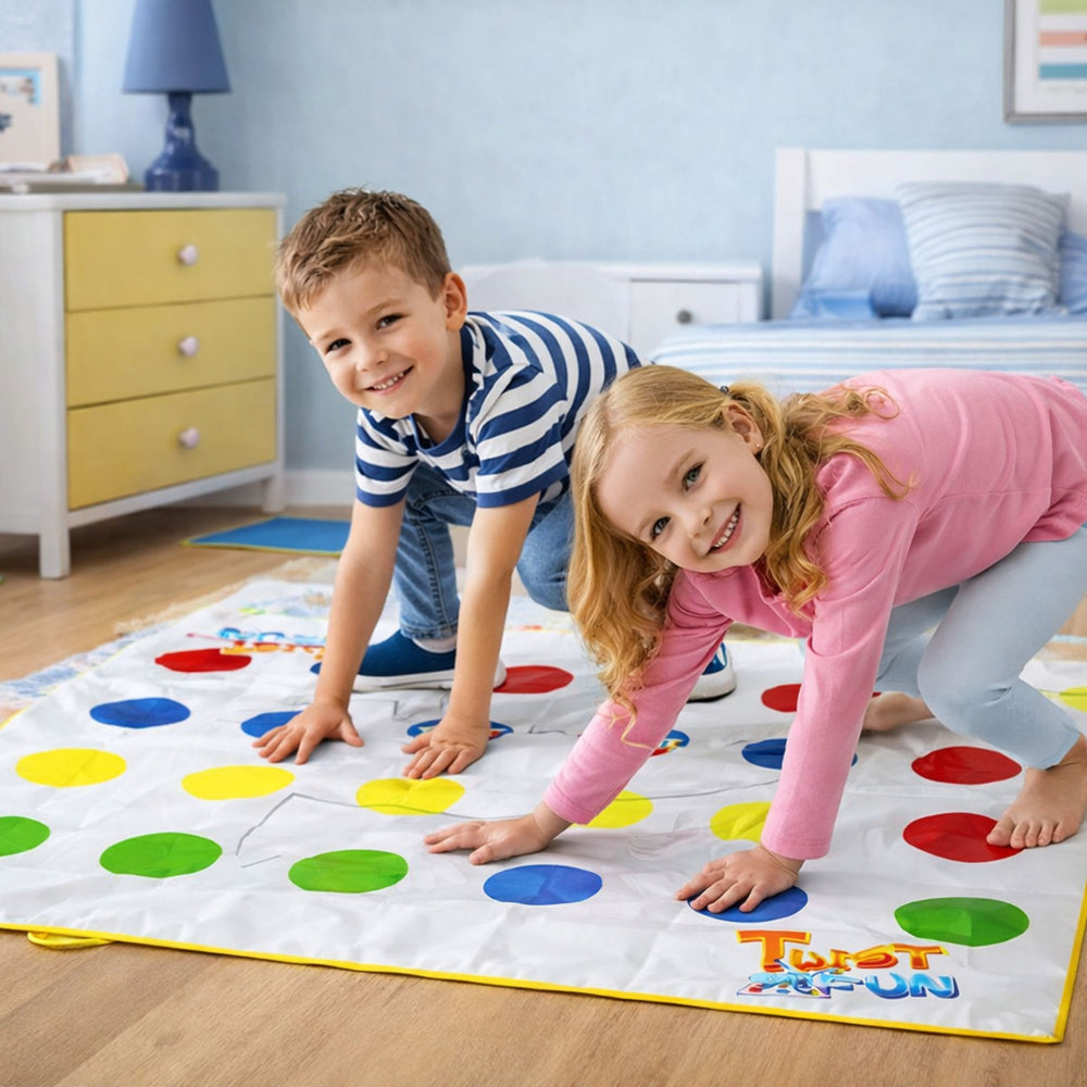 Joc interactiv Family Twist Fun Mat, 120 x 100 cm, Lean 30840