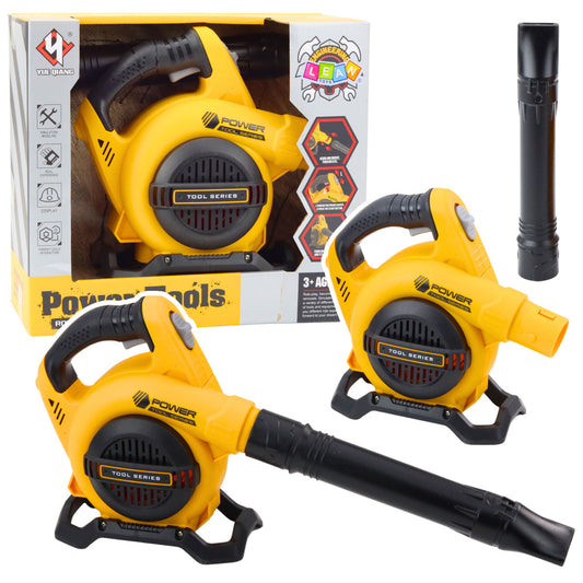 Jucarie suflanta de frunze cu sunete, galben, Lean 24310