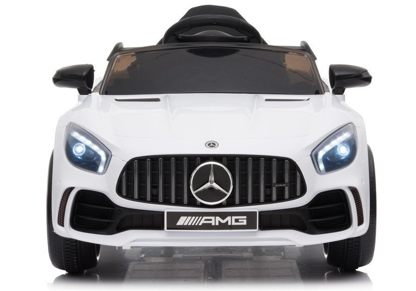 Masina electrica Mercedes AMG GT R, alb, Lean 6479