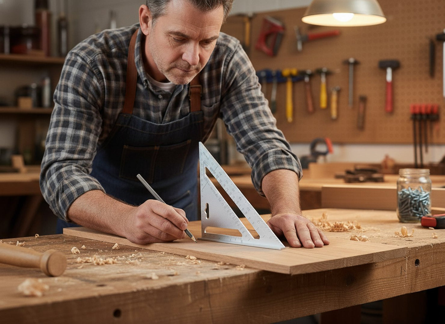 Echer pentru tamplarie si constructii, 180 mm x 180 x 255 mm, Keltin K00165