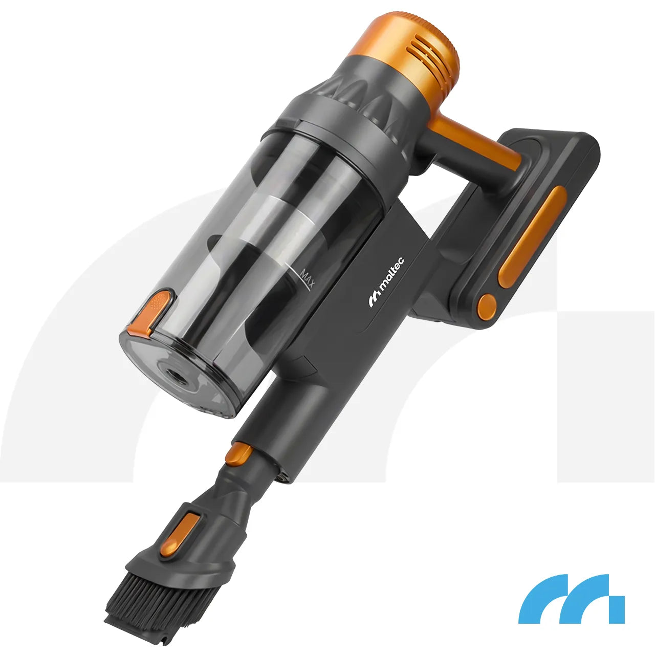 Aspirator vertical cu acumulator LED TURBOCYCLONE PRO4000 3 in 1, 500 W, MalTec TURBOCYCLONE 114103