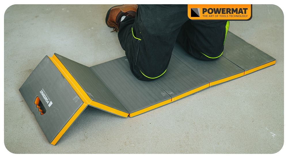 Covoras pliabil pentru atelier PM-MWR-117T,  1117 mm x 400 mm x 30 mm, Powermat PM1424