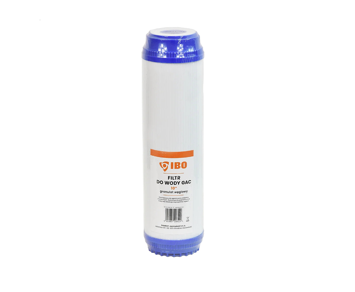 Cartus filtrant apa GAC 10", cu carbon activ granulat, Ibo Dambat IB220039