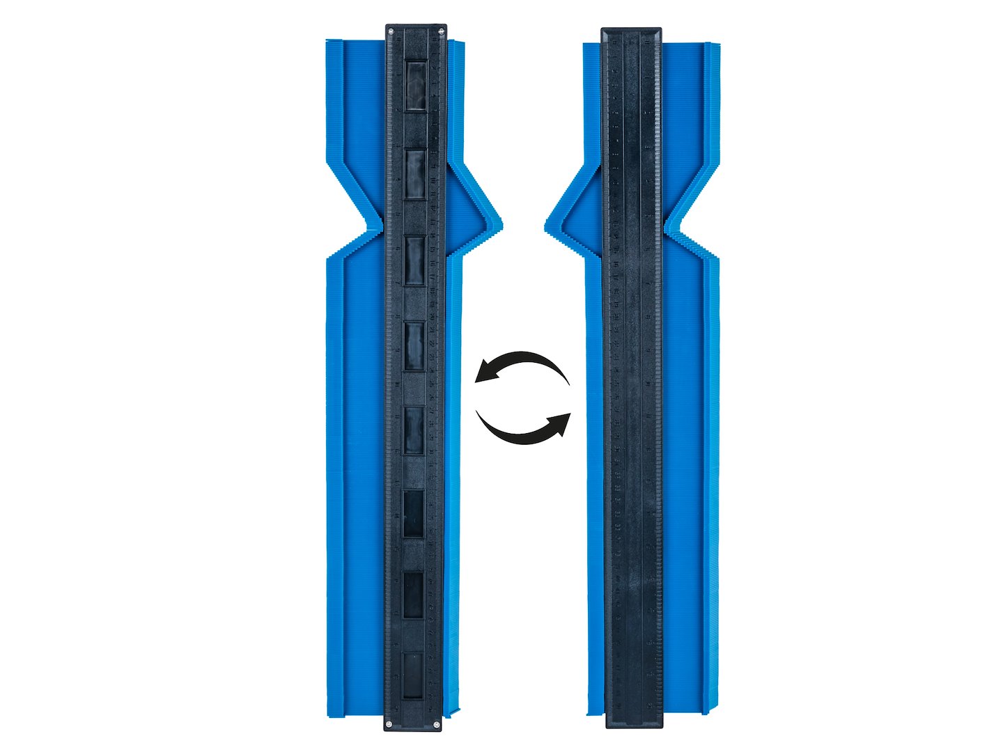 Sablon cu rigla de masurare, 51 cm, Geko G64978
