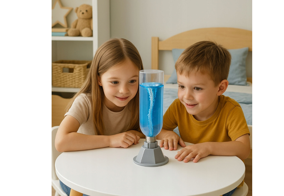 Set educational simulator tornada DIY, 11 x 11 x 5 cm, Lean 28657