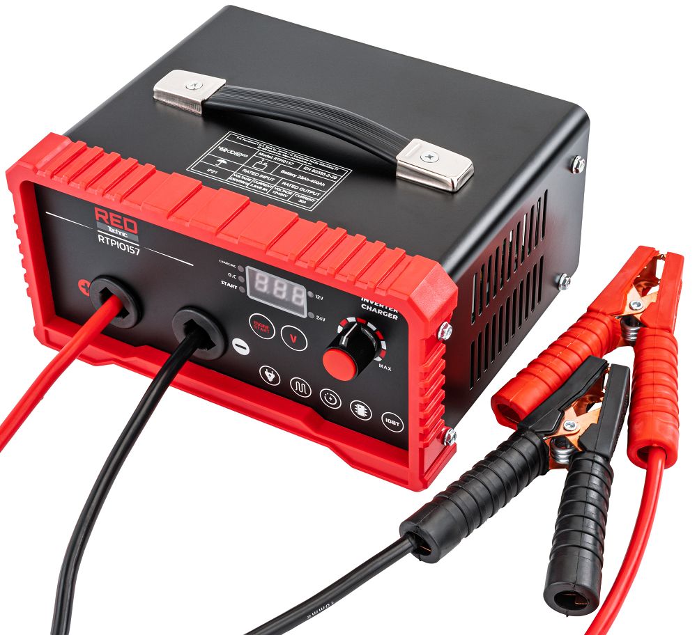 Redresor tip invertor, 1450 W, 180 A, Red Technic RTPI0167