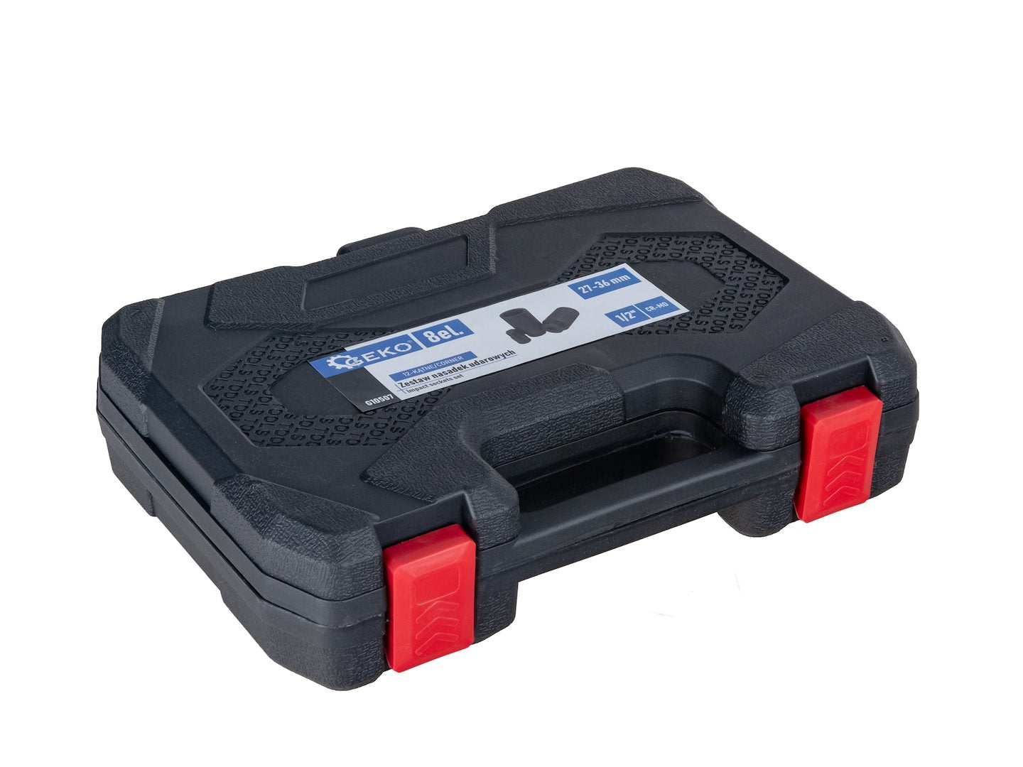 Set chei tubulare de impact in 12 puncte, 1 / 2", Cr-Mo, 8 bucati, Geko G10507