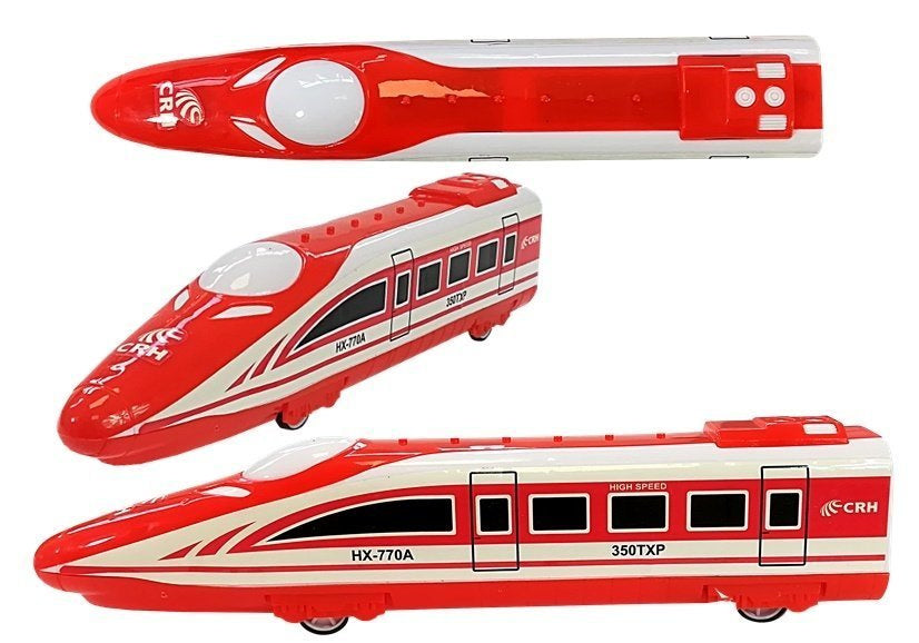 Set 4 vagoane de plastic, multicolor, Lean 4258
