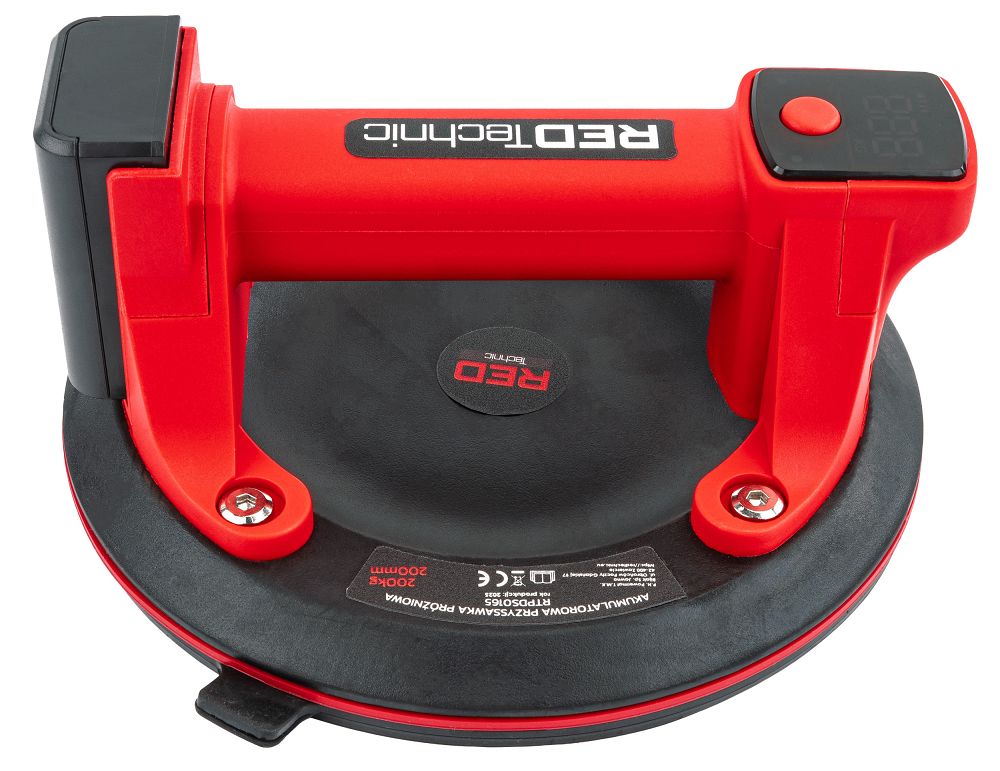 Ventuza cu vid 200 mm, Red Technic RTPDS0165