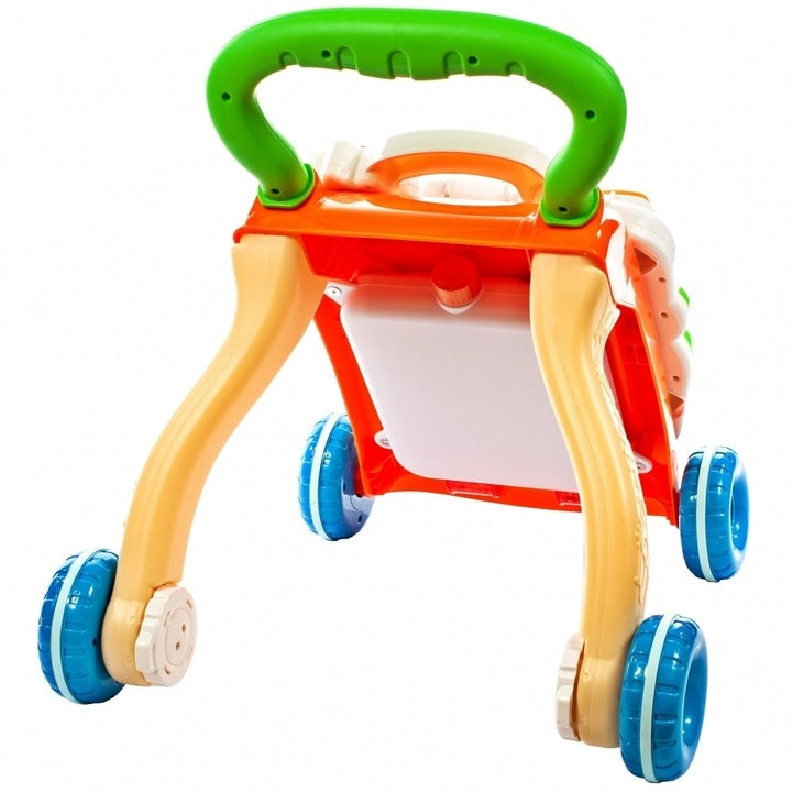 Antepremergator 3 in 1 interactiv cu pian, verde, MalPlay 107374