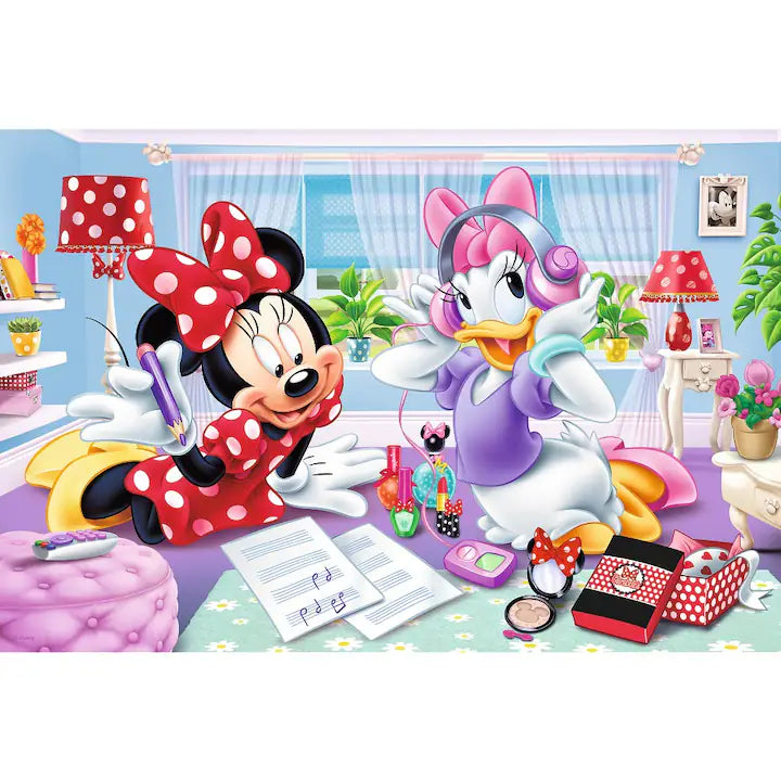 Puzzle Trfel Minnie Mouse O zi cu cei mai buni prieteni, 160 piese, Lean 26381