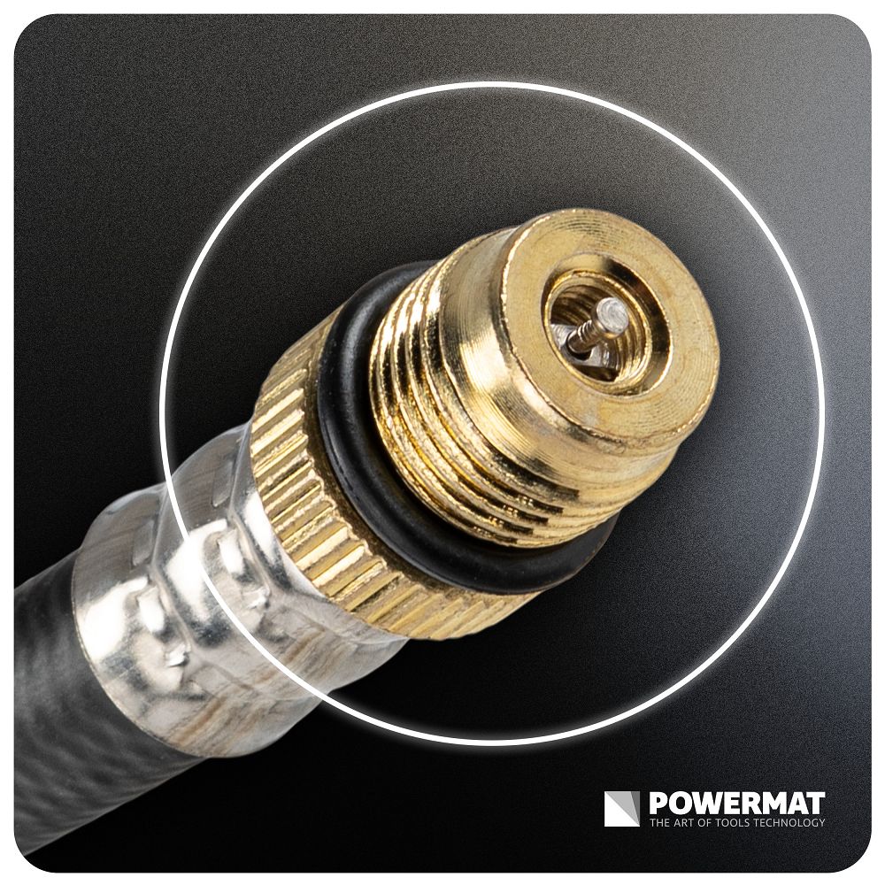 Tester compresie motoare benzina PM-MCSB-8T, 8 bucati, Powermat PM1522