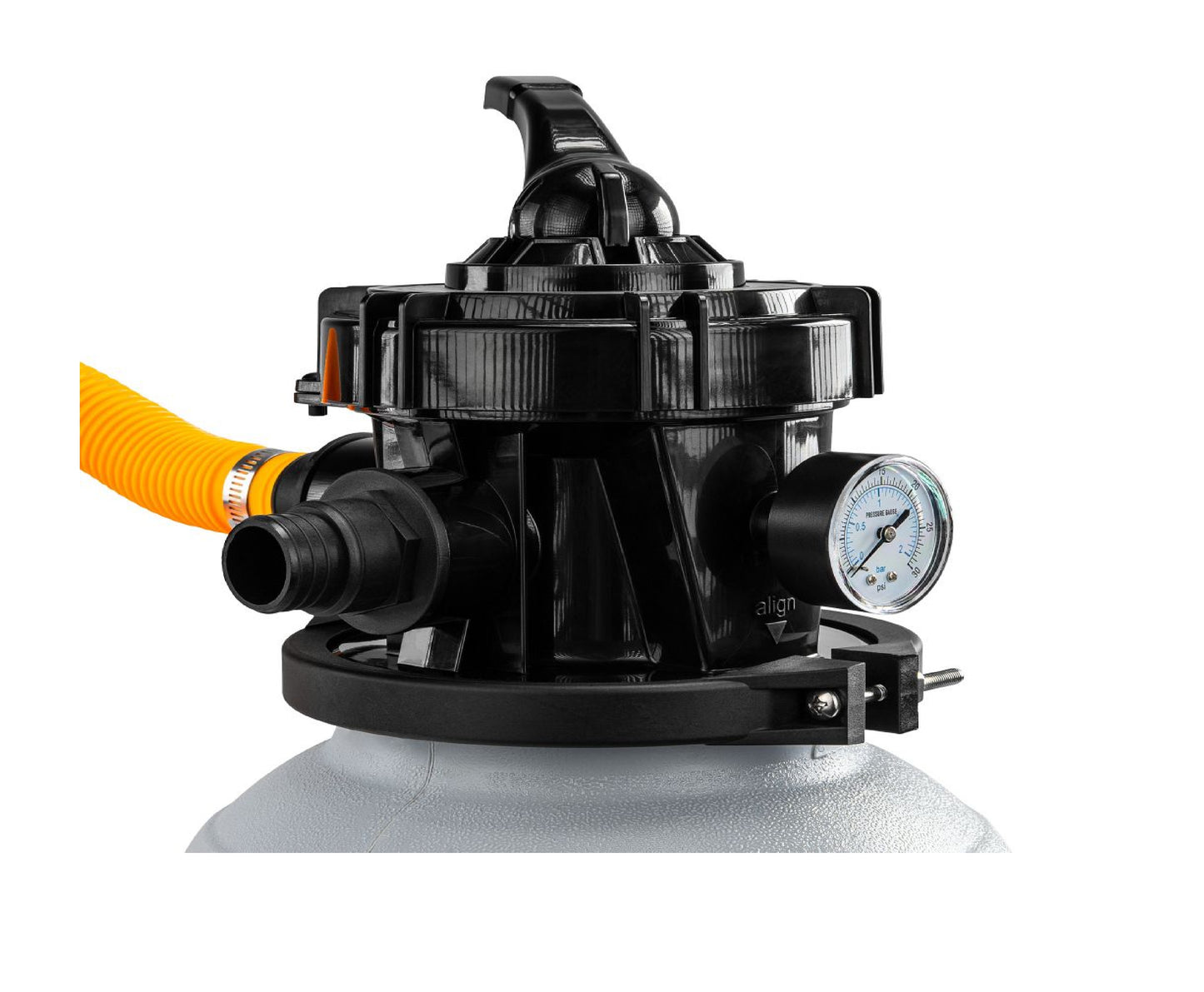 Pompa de nisip pentru piscina PM-PPDB-550JT, afisaj LCD, 13200 l / h, 550 W, Powermat PM1483