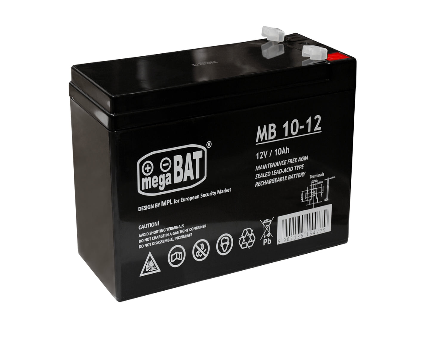 Baterie gel, 12 V, 10 Ah, Lean 969