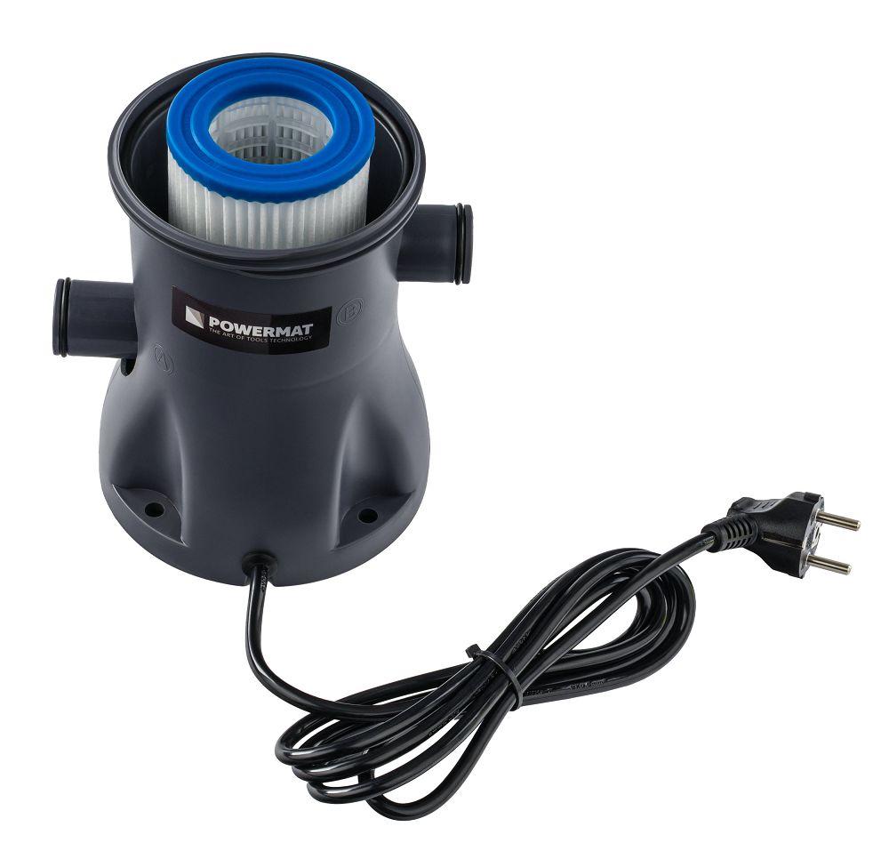 Pompa filtrare apa piscina PM-PFDB-16T, 16 W, Powermat PM1512