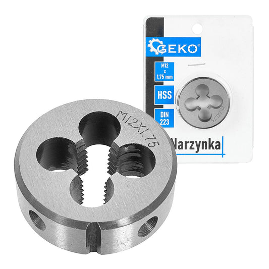 Filiera M12 x 1.75 mm, Geko G38353