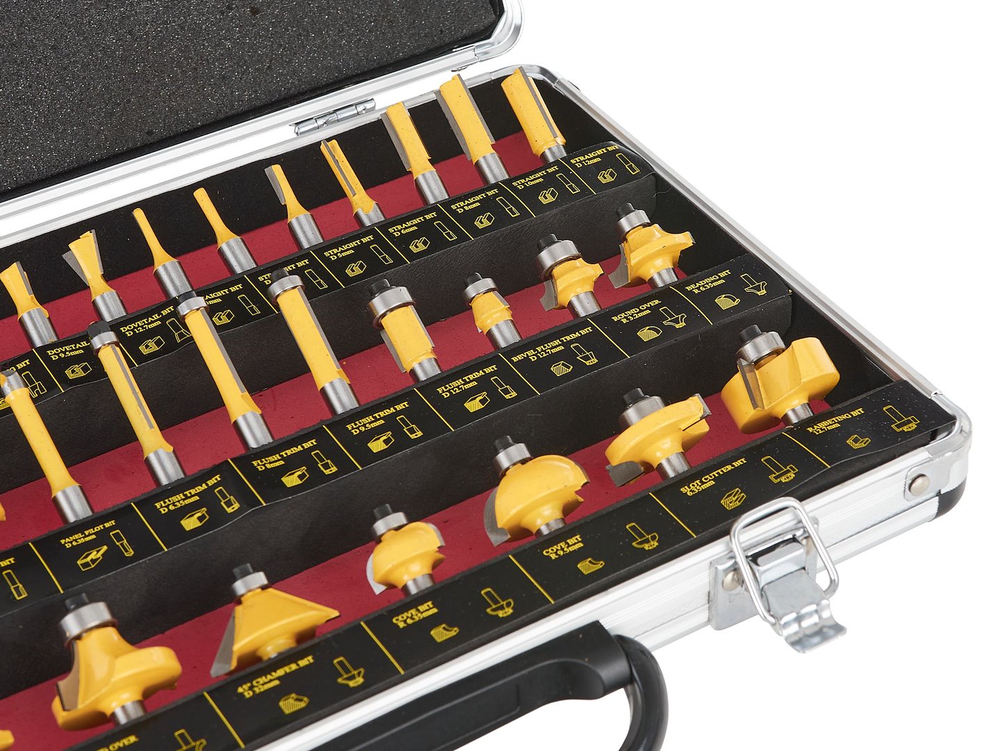 Set freze pentru lemn, 35 piese, Keltin K00067