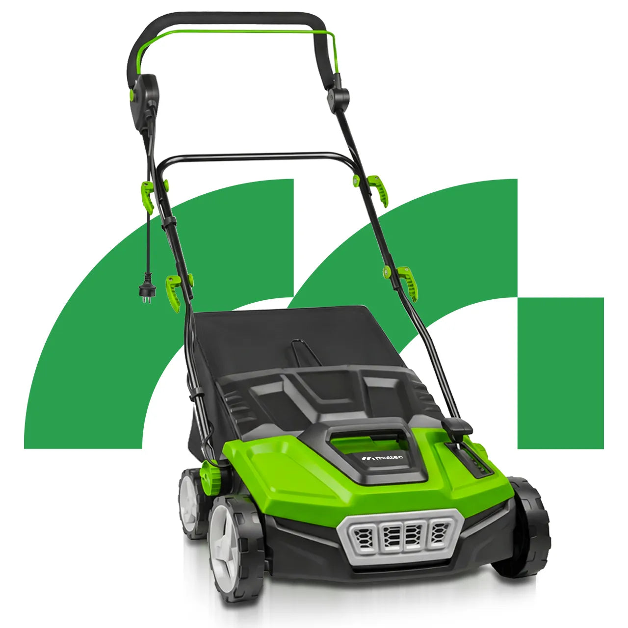 Aerator / Scarificator 2 in 1, latime de lucru 38 cm, 45 l, MalTec 113738