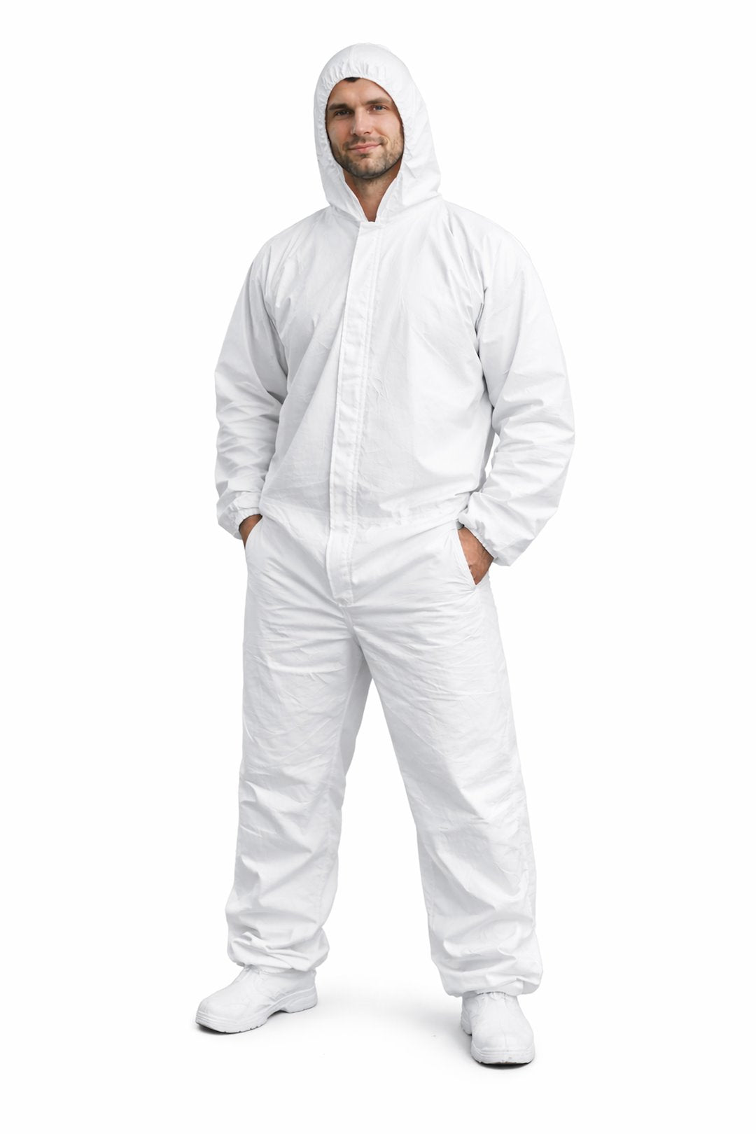 Combinezon de protectie pentru vopsit, 55g/m2 tip 5/6, marimea XL, Geko G90047-XL