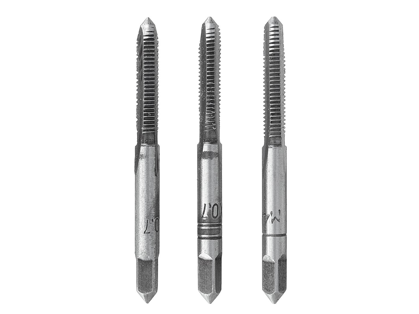 Set tarozi pentru filetare manuala, M4 x 0.7mm, 3 bucati, Geko G38316