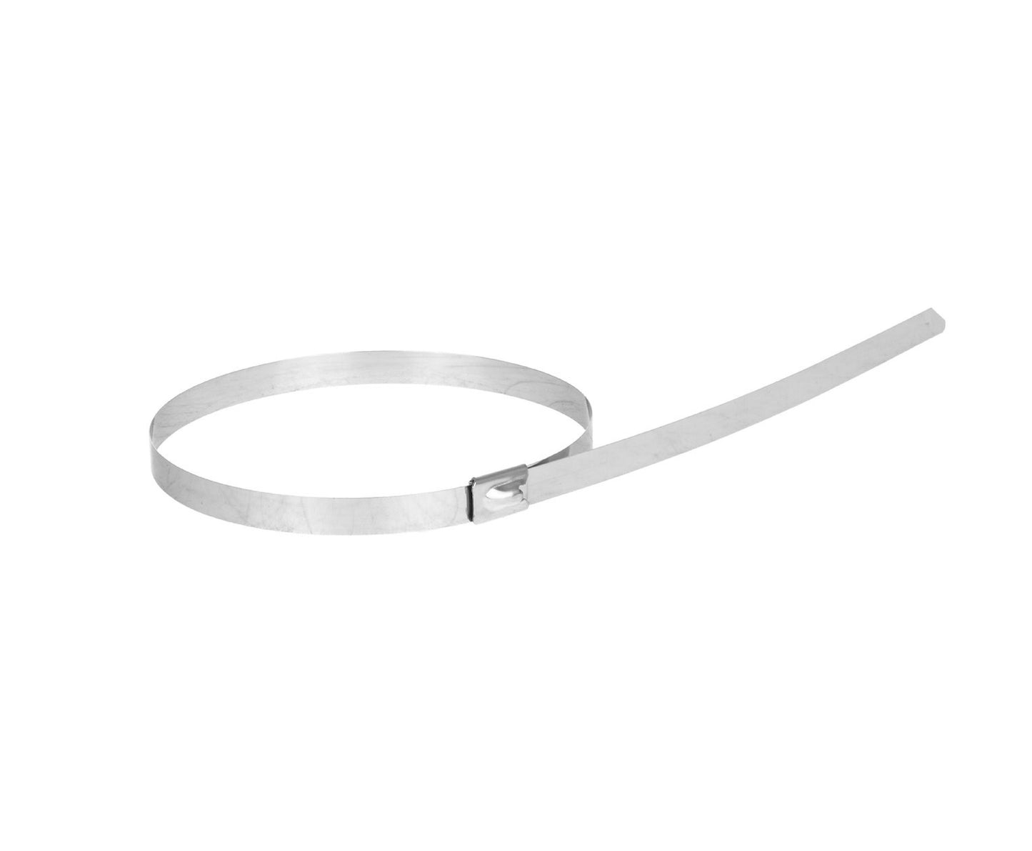 Set cleme din inox, 7,9x150mm, 100 bucati, Geko G17257