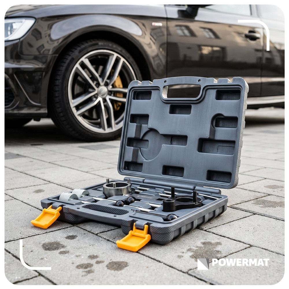 Kit blocare distributie PM-BRVAG-5T VAG 1.4/1.6/2.0 TDI, 10 bucati, Powermat PM1534