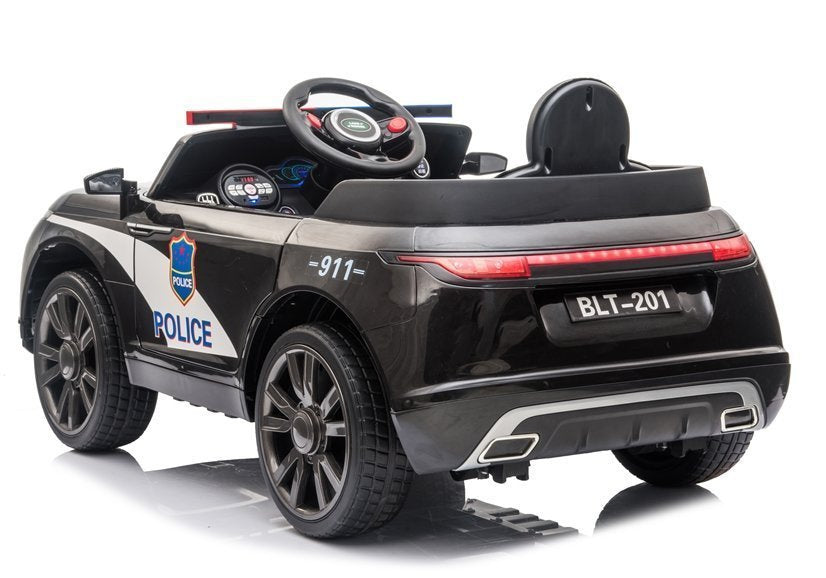 Masina electrica de politie BLT-201, negru, Lean 7632
