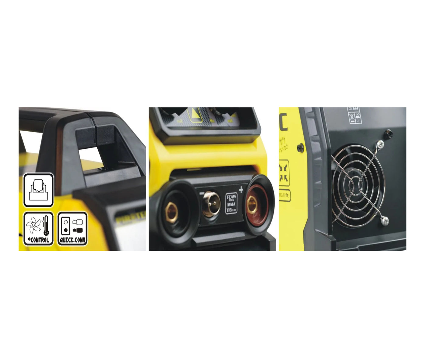 Aparat de sudura semiautomat Pirotec PSIF 212 / 1 FCAW / MMA / TIG lift, Harder HD1026