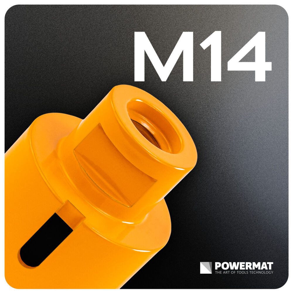 Carota diamantata pentru ceramica PM-DWK-45M14M, 45 mm, Powermat PM1575