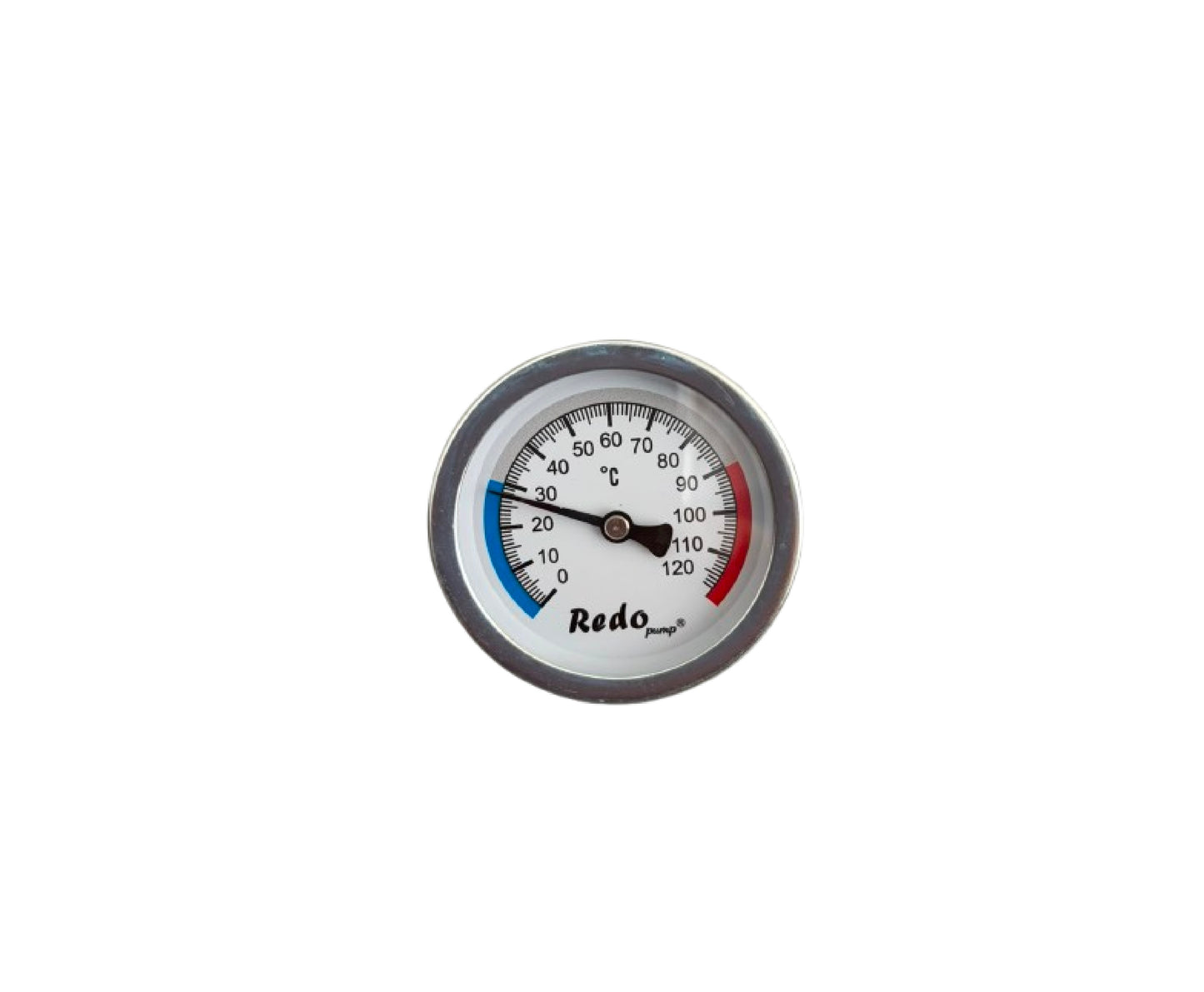 Termometru analog cu teaca 50 mm, 0-120°C, Influent RM0011