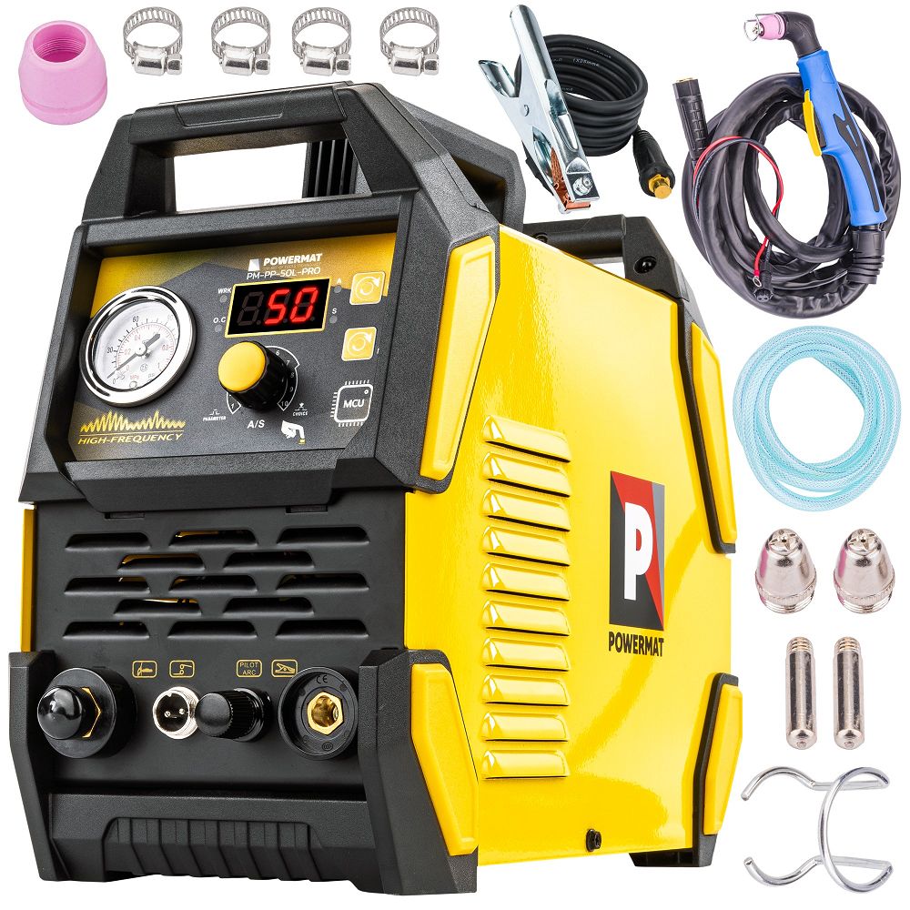 Aparat de taiere cu plasma PM-PP-50L-PRO, 230 V, Powermat PM1322