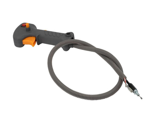 Maner cu buton de pornire pentru motocoasa pe benzina, Powermat PM-KS-600T-RG