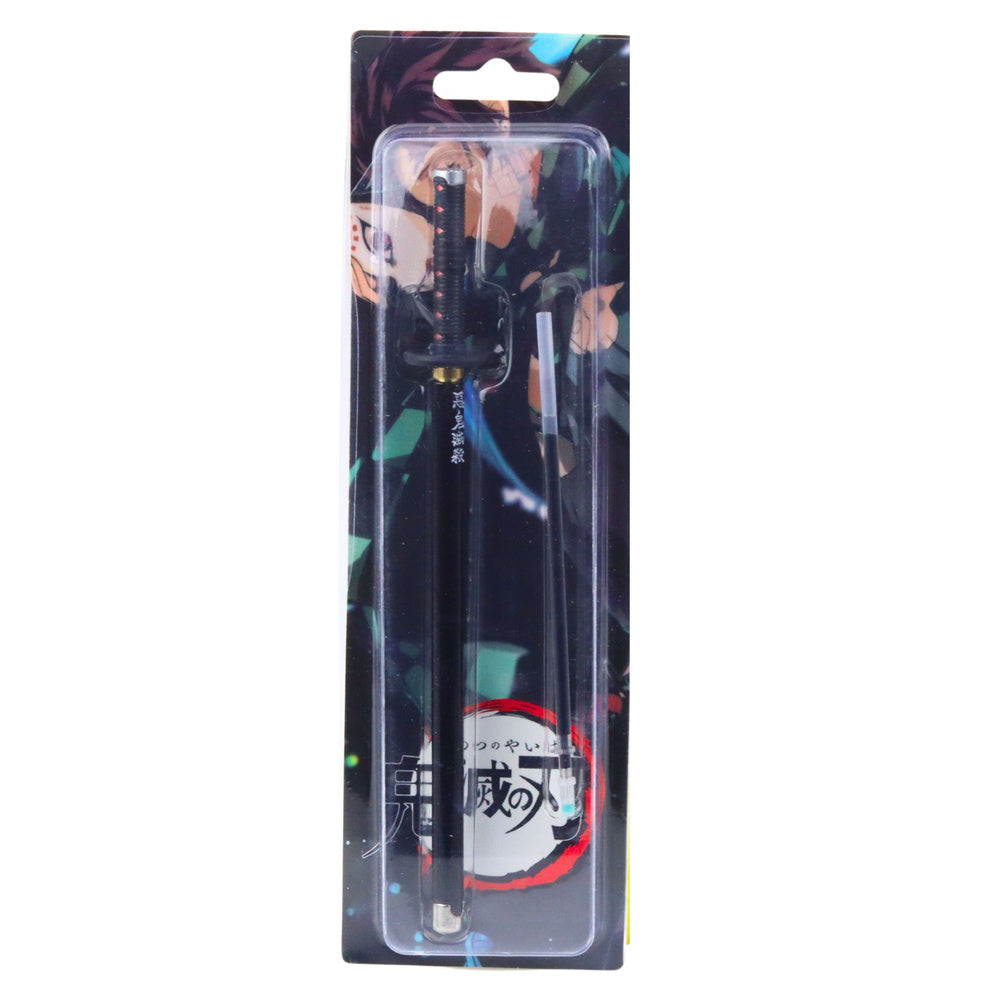 Pix metalic katana, 19.5 cm, tus negru, set cu rezerve, Lean 26966