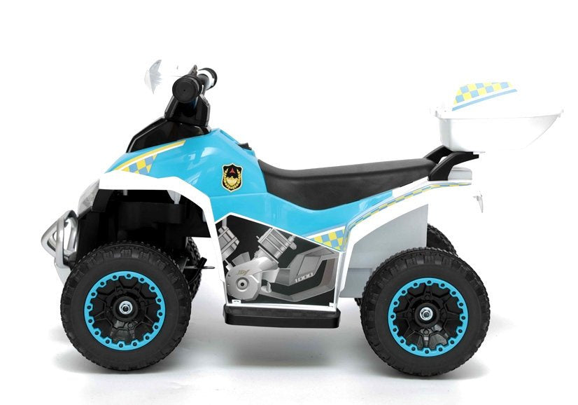 Quad electric de politie GTS1188-A, alb, Lean 6457