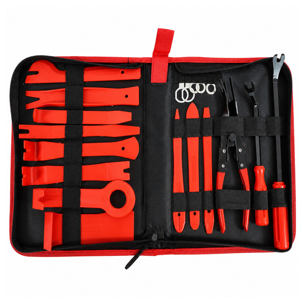 Set scule pentru indepartarea tapiteriei, 19 bucati, Lean 29274