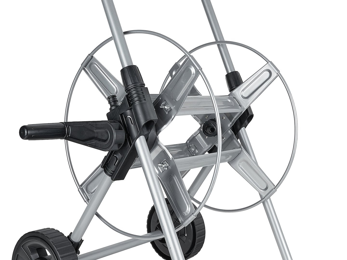 Carucior din metal pentru furtun de gradina Sky-Line, 1 / 2", 60 m, Geko G72967