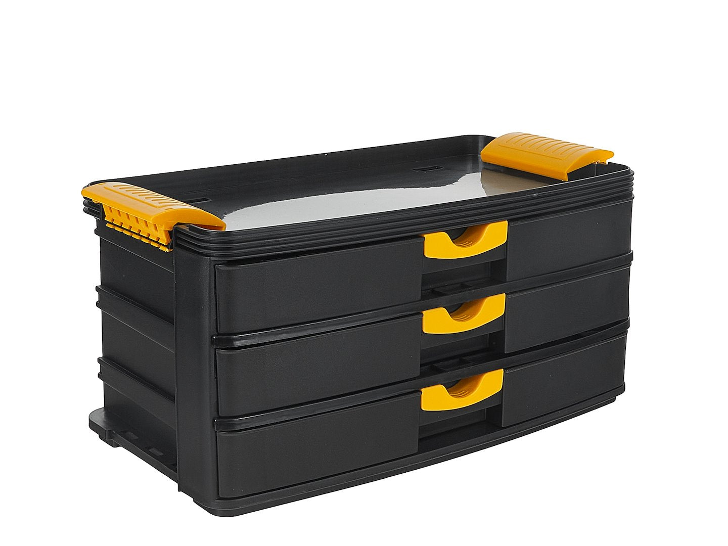 Carucior pentru scule cu organizator, 4 sertare, plastic, Keltin K00621
