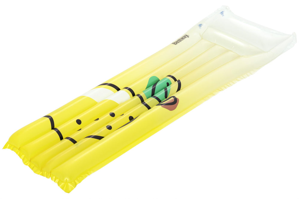 Saltea gonflabila de innot Squeeze Lemon, 183 x 69 cm, Bestway 21680