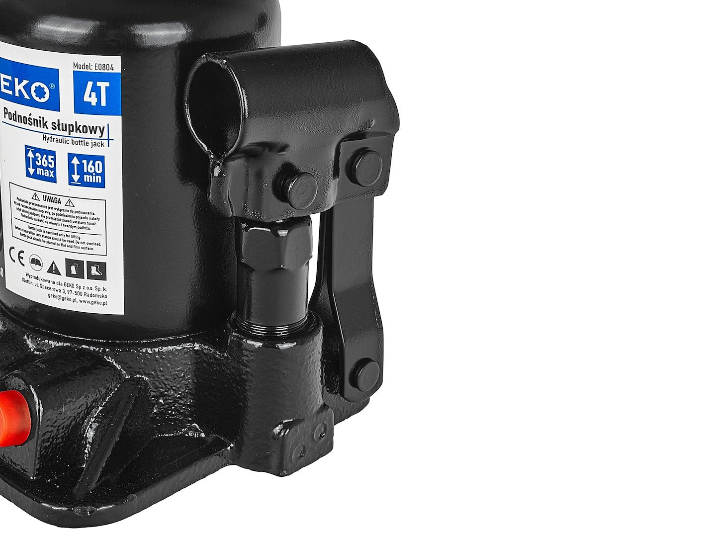 Cric hidraulic cu profil jos, 4 T, Geko G02280
