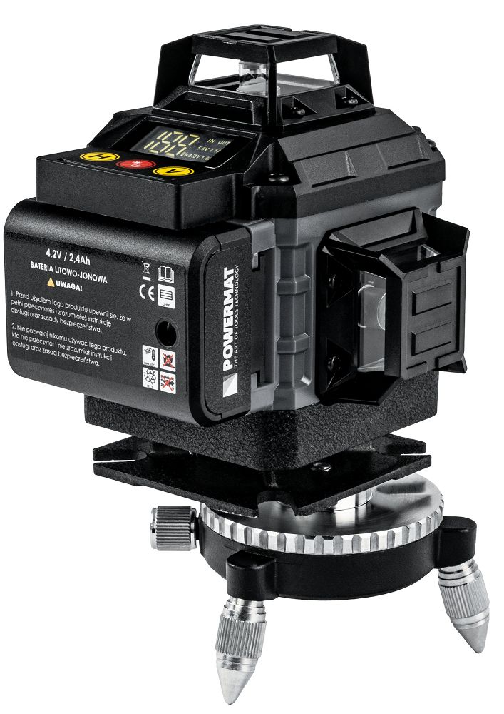 Nivela laser in cruce PM-PLK-4DM2, Powermat PM1493