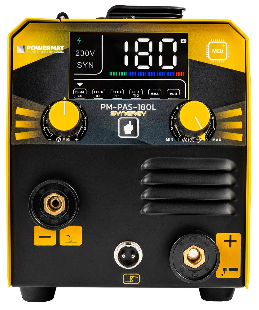 Aparat de sudura tip invertor MIG / MAG PM-PAS-180L, 180 A, Powermat PM1545