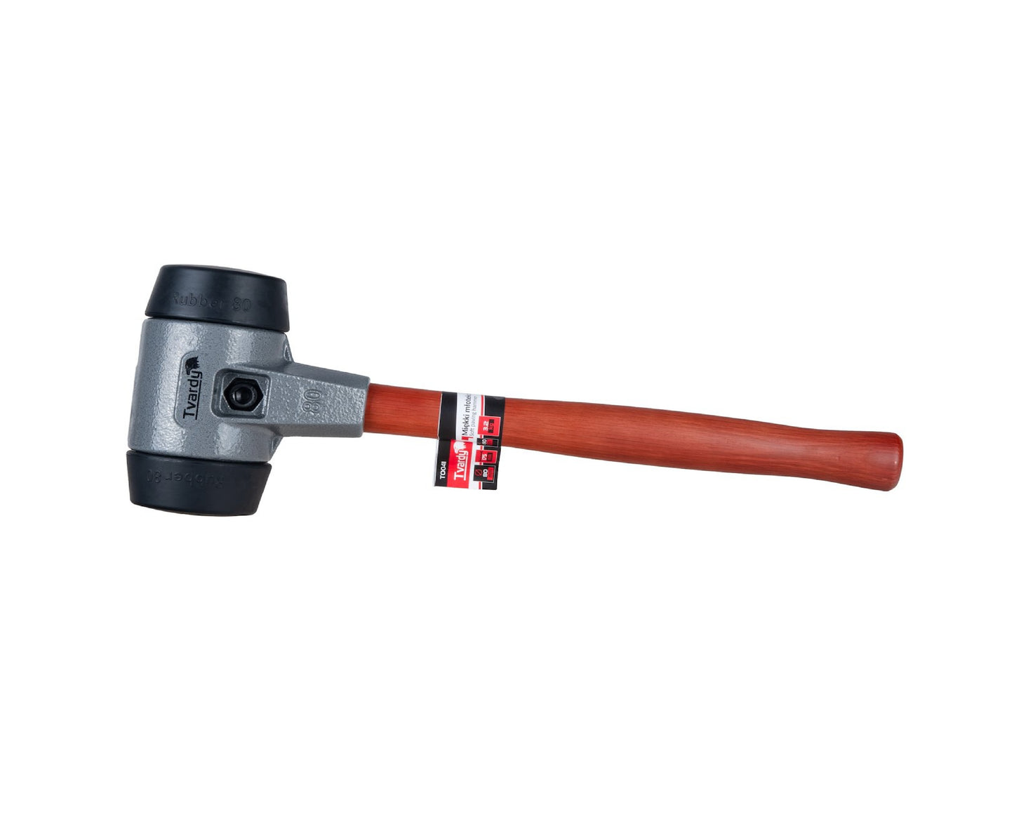Ciocan de pavaj cu cap moale, 80 mm, Tvardy T00411