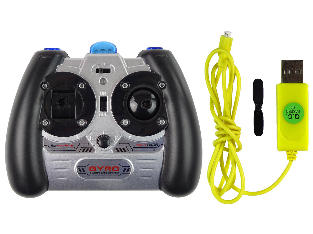 Elicopter cu telecomanda, 21.5 x 5 x 9.5 cm, multicolor, Lean 12650