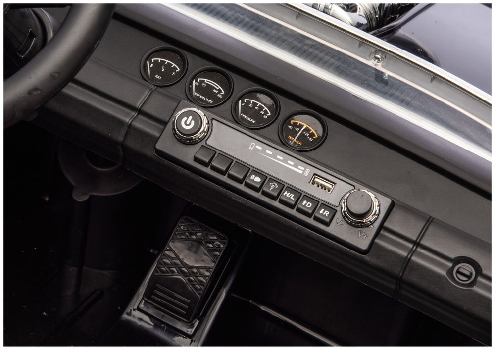 Masina electrica pentru copii Dodge Charger R/T DLS-K12 24V7Ah, negru, Lean 29150