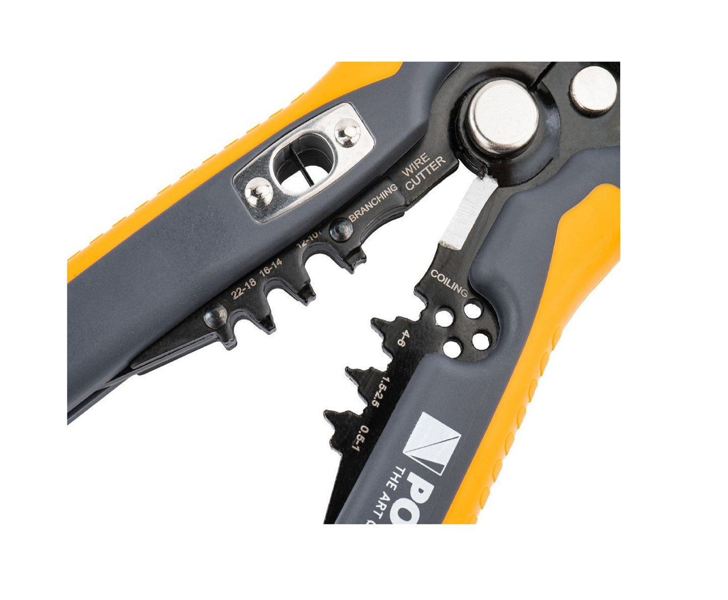 Cleste sertizare si dezizolare cabluri PM-SI-2T, 0.05-10 mm², 210 mm, Powermat PM1438