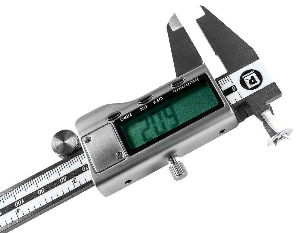 Subler electronic cu afisaj LCD PM-SUW-150ETN, 0-150 mm, Powermat PM1474